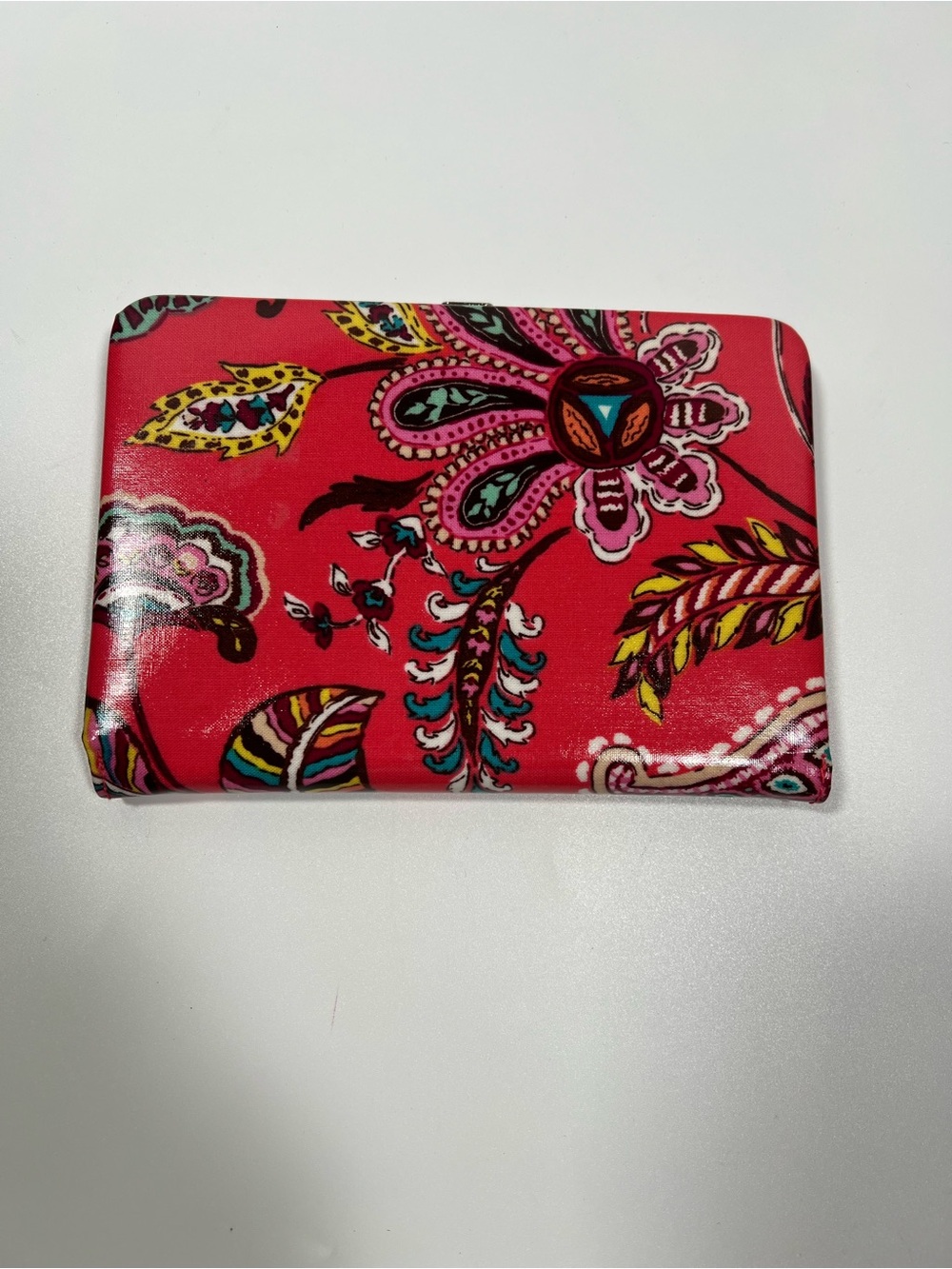 Vera Bradley Portable Picture Album Photo Book Travel Size Vinyl Call Me Coral